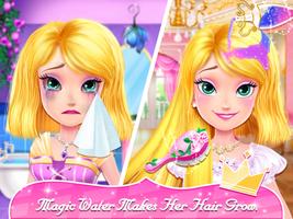 Princess Hair Games For Fun تصوير الشاشة 1