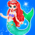 Mermaid Games: Princess Makeup icône