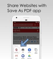 Save Website To PDF (for offli Affiche