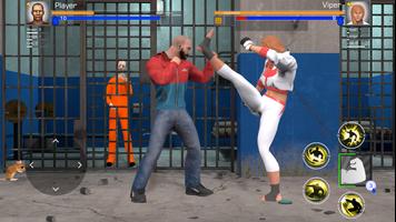 Prison Fighter: RPG Fighting Cartaz