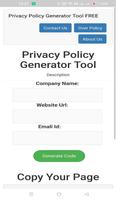 Privacy Policy Generator Easy capture d'écran 3