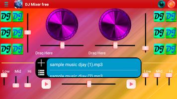 DJ Mixer de mixage virtuel DJ et facile à utiliser capture d'écran 1