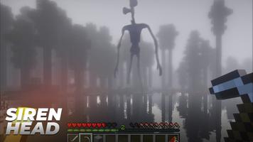 Siren head mutant for MCPE تصوير الشاشة 1