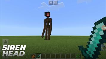 Siren head mutant for MCPE تصوير الشاشة 3