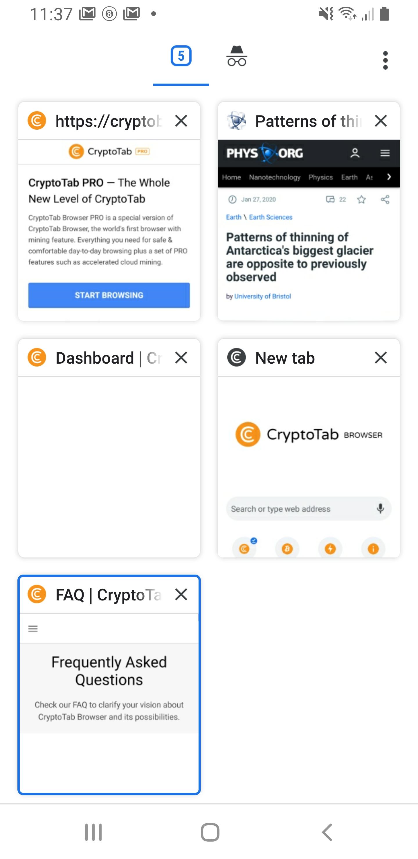 CryptoTab Browser Pro—mine on a PRO level for Android ...