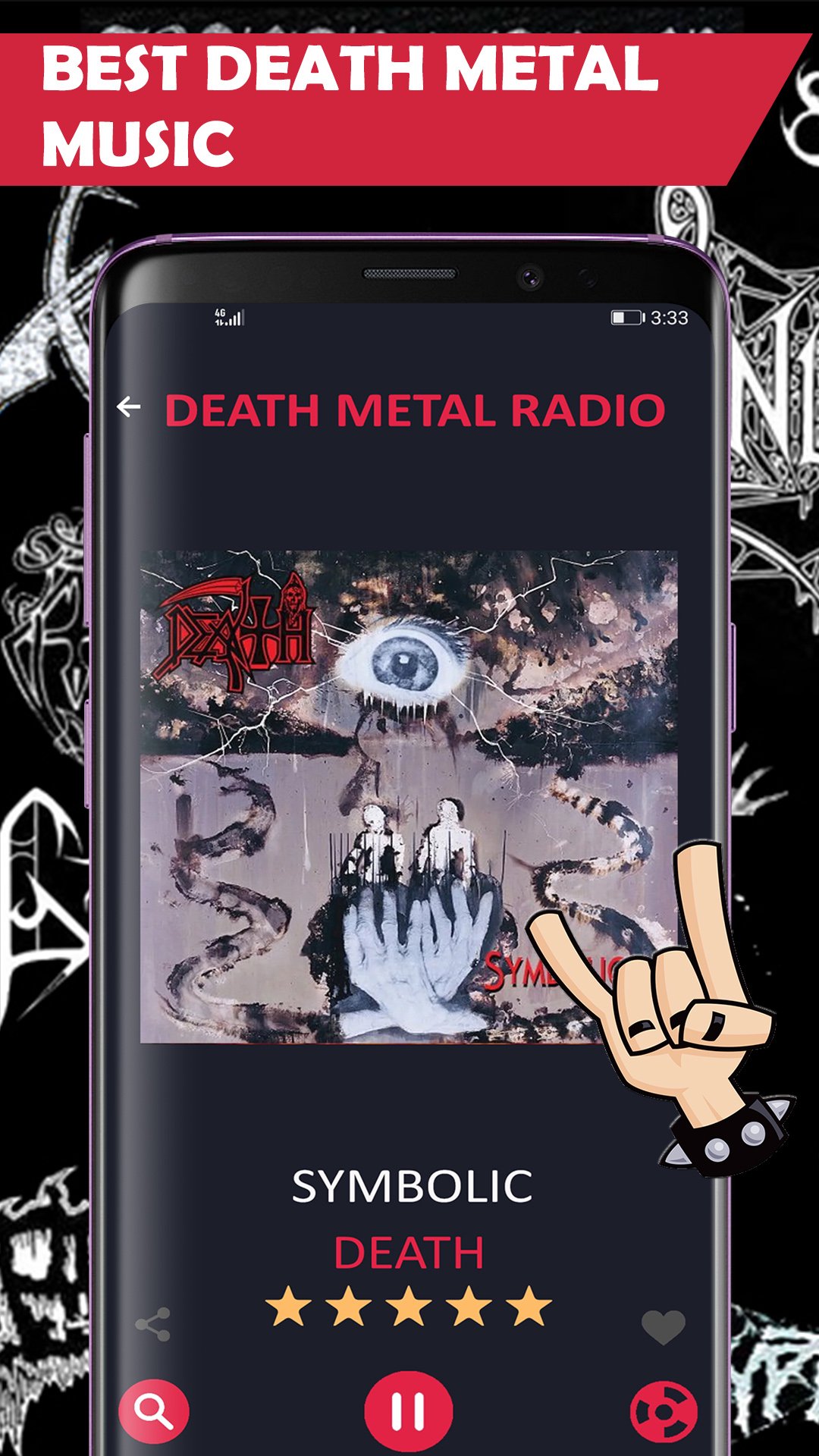 Death Metal Music Metal Radios APK للاندرويد تنزيل