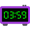 Full-screen digital clock. Tim APK