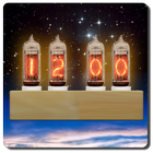 Nixie Tube Clock Widget (LITE) icono