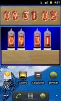 Nixie Tube Clock Widget (LITE) captura de pantalla 2