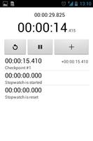 Simple Stopwatch captura de pantalla 1