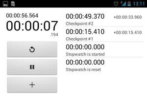 Simple Stopwatch captura de pantalla 2