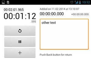 Simple Stopwatch captura de pantalla 3