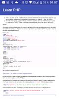 Learn PHP Programming captura de pantalla 2
