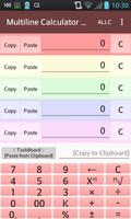 2 Schermata Multiline Calculator Basic