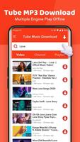 Tube Music Downloader - Tube play mp3 Downloader Affiche