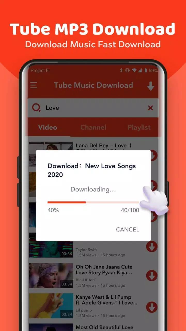 Tube Music Downloader - Tube play mp3 Downloader APK pour Android  Télécharger