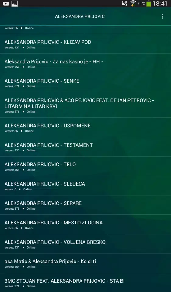 aleksandra prijovic music APK for Android Download