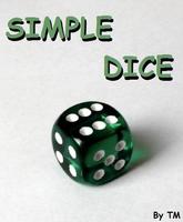 Free simple dice-poster