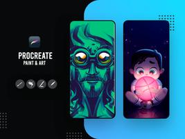 Procreate Paint الملصق