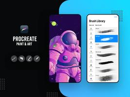 برنامه‌نما Procreate Paint عکس از صفحه
