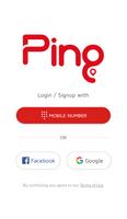 Ping الملصق