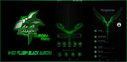 #Hex plugin - Black aurora постер