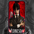 Addams Wednesday Wallpaper 4K icône