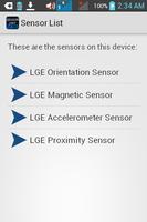 Sensor List পোস্টার