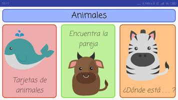 Juegos de animales para niños Affiche