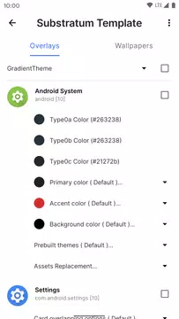 Screenshot 2 for substratum lite theme engine