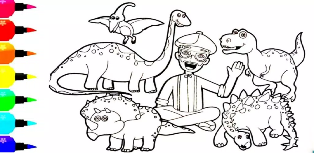 Blippi Coloring Pages APK for Android Download