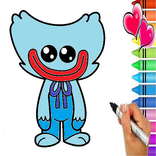 Huggy Wuggy 색칠 놀이 책