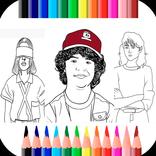 Stranger Things Coloring Book