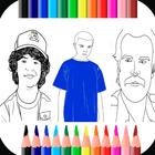 Stranger Things Coloriage 2022 icône