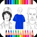 Stranger Things Malbuch APK