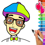 Blippi Coloring Book