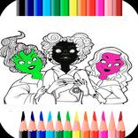 Hocus Pocus Coloring Book