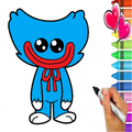 Huggy Wuggy Coloring Book
