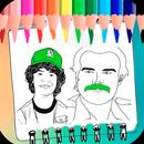 Stranger Things Coloring Book APK