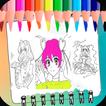 Livre de coloriage Pretty Cure