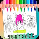 Livre de coloriage Pretty Cure APK