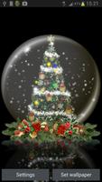 Snow Globe Christmas Tree LWP capture d'écran 1