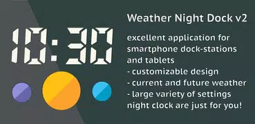 Weather Night Dock v2 Free