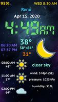 Weather Night Dock v2 Free Poster