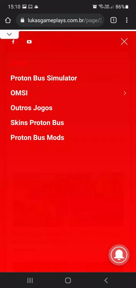 Aplicativo para baixar Mapas, Skins e Ônibus - Proton Bus - Lukas Gameplays