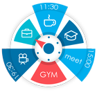 Sectograph. Day & Time planner icon