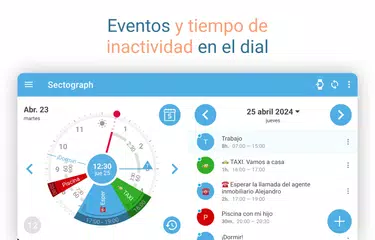Descargar APK de Sectograph Planificador de día