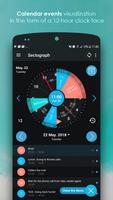 Sectograph. Day & Time planner اسکرین شاٹ 1