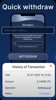 Litecoin Cloud Miner تصوير الشاشة 2