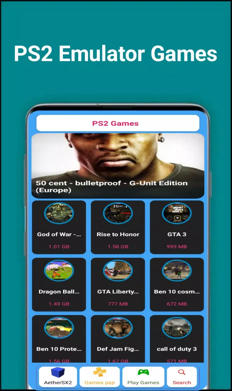 Download do APK de PS2 ISO Games Emulator para Android